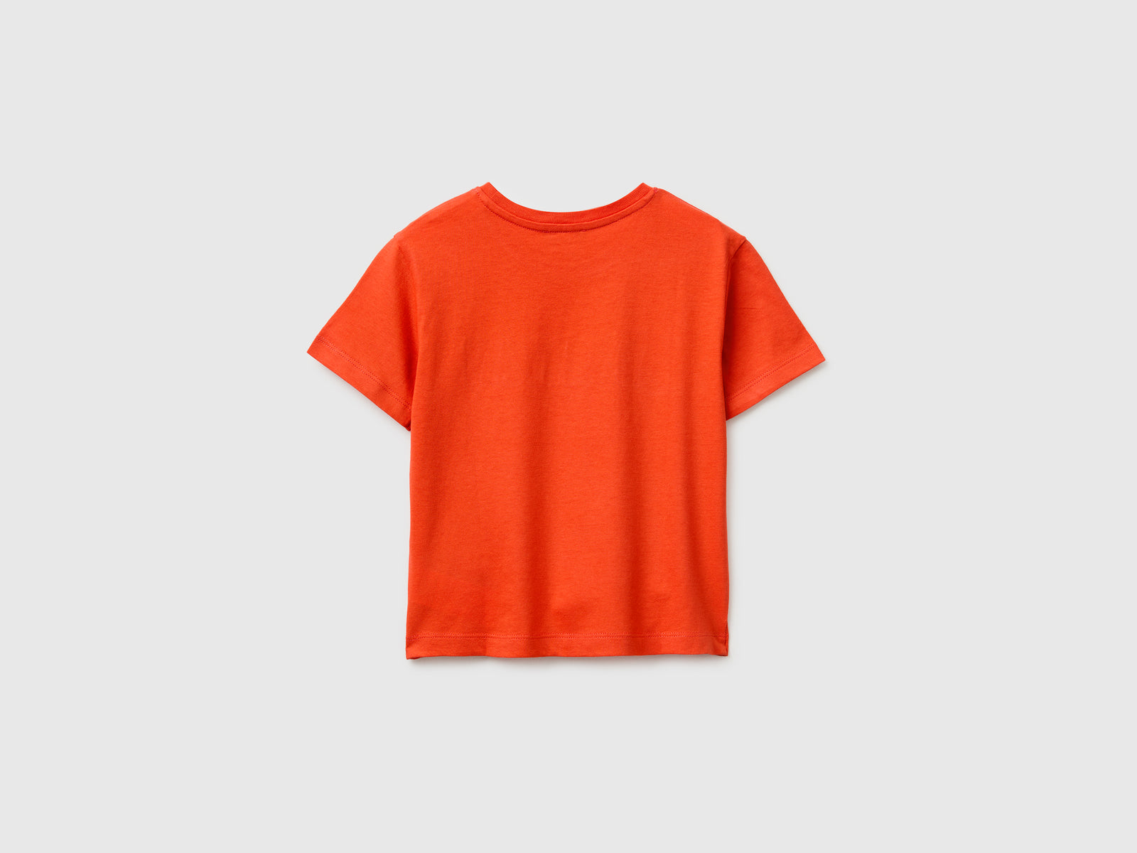 Organic cotton T-shirt with logo print - ucb_image_BS