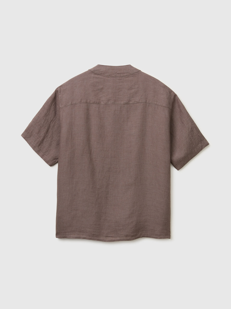 Pure linen V-neck shirt - ucb_image_BS