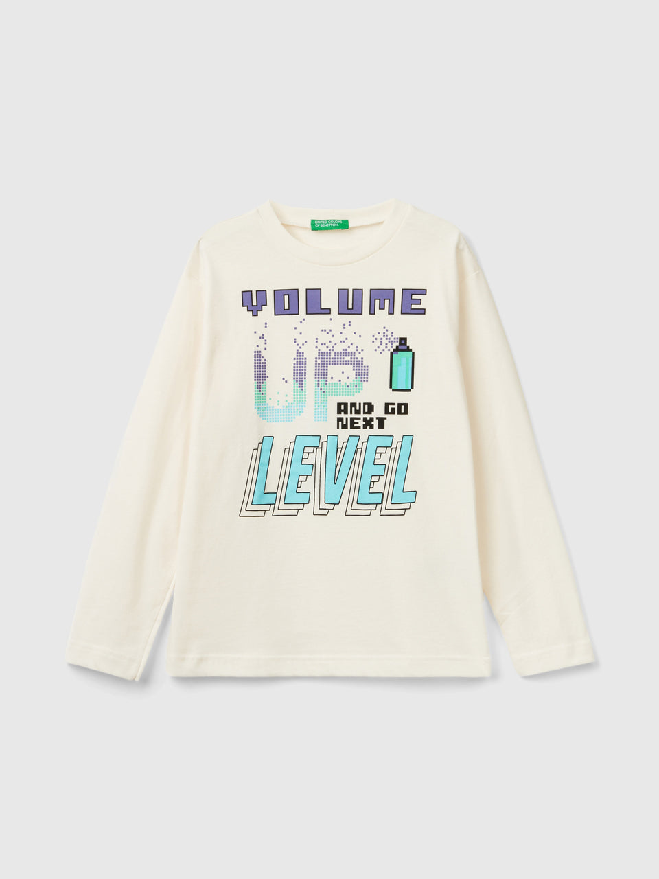 T-shirt com estampa em algodão quente orgânico - ucb_image_FS