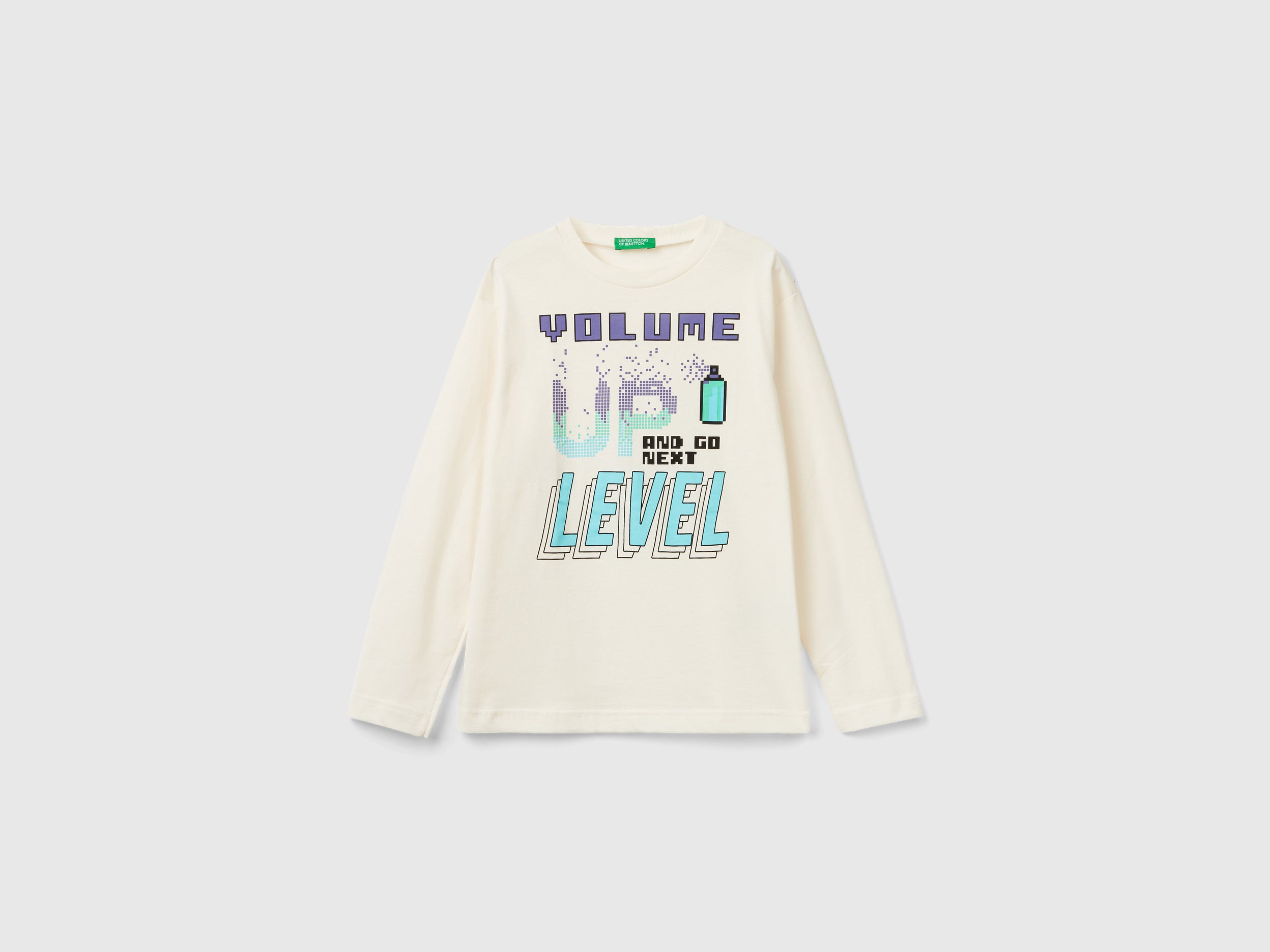 T-shirt com estampa em algodão quente orgânico - ucb_image_FS