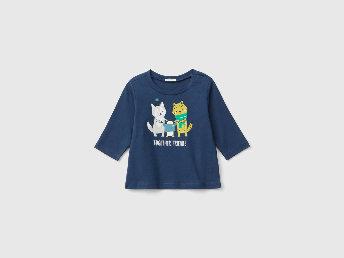 T-shirt com estampa em algodão orgânico quente - ucb_image_FS