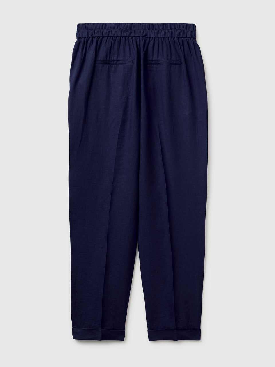 100% linen cigarette trousers - ucb_image_BS