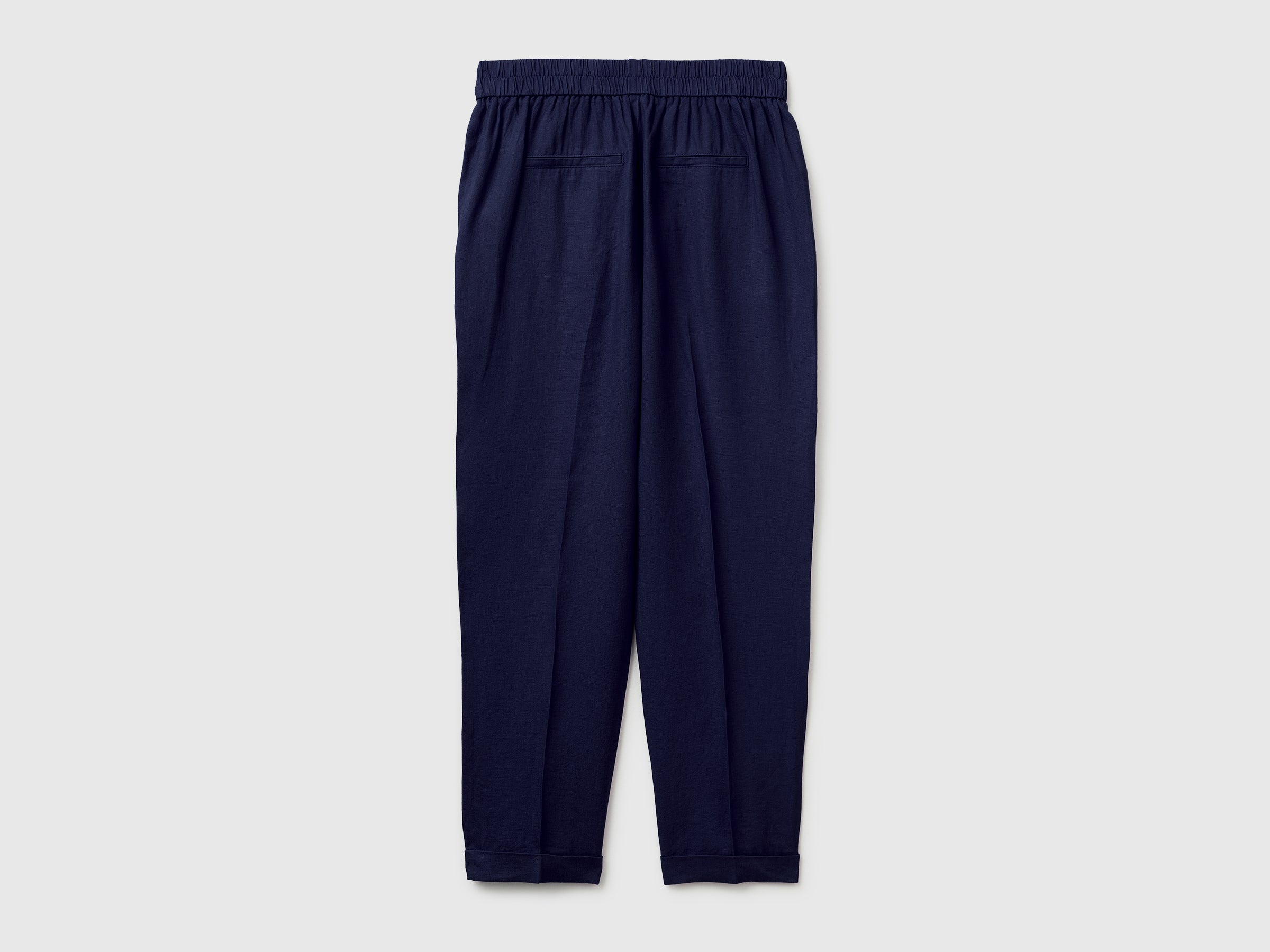 100% linen cigarette trousers - ucb_image_BS