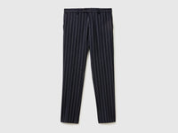 Slim fit striped trousers - ucb_image_FS