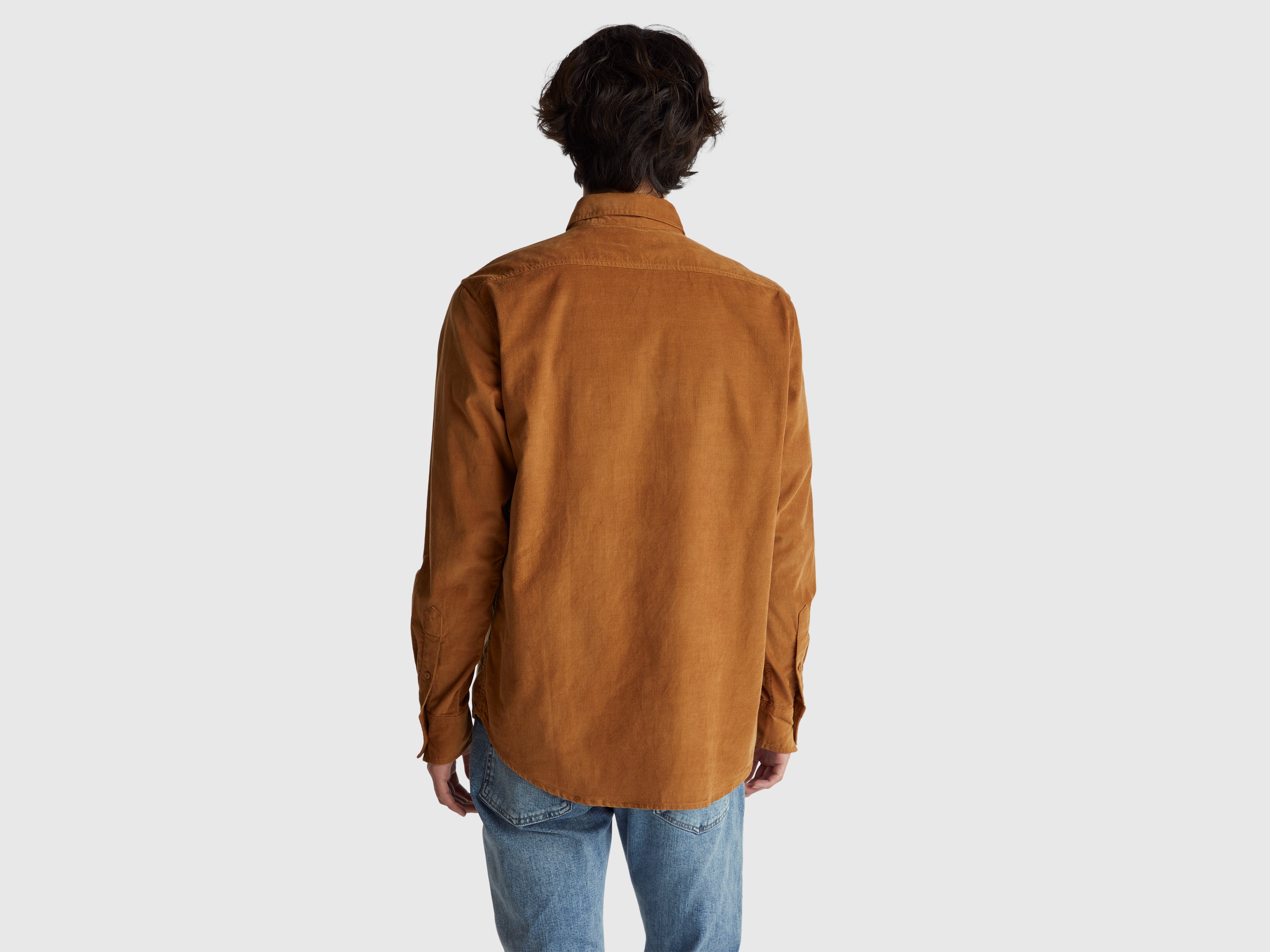 Camisa button down em veludo - ucb_image_B