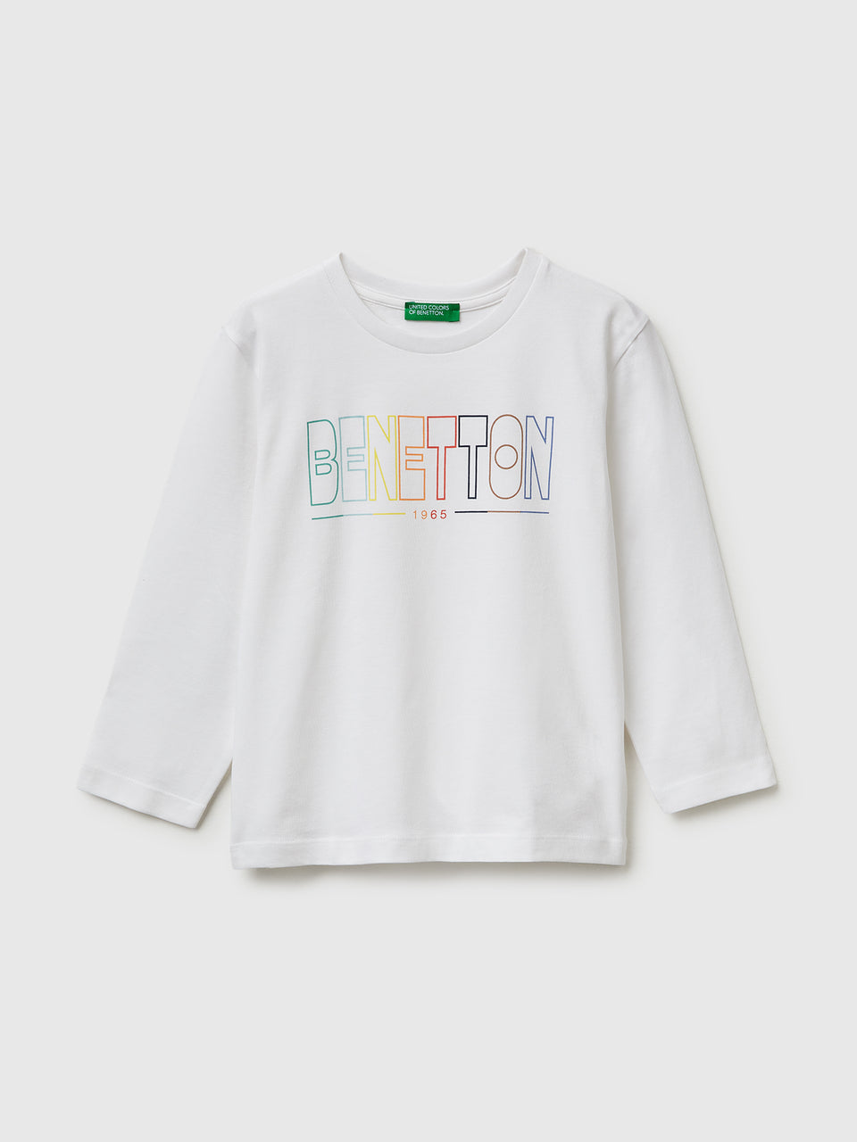 T-shirt com estampa logótipo em algodão orgânico - ucb_image_FS