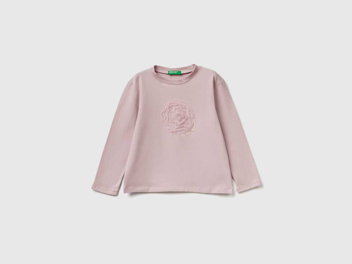 T-shirt com aplicação em tule - ucb_image_FS