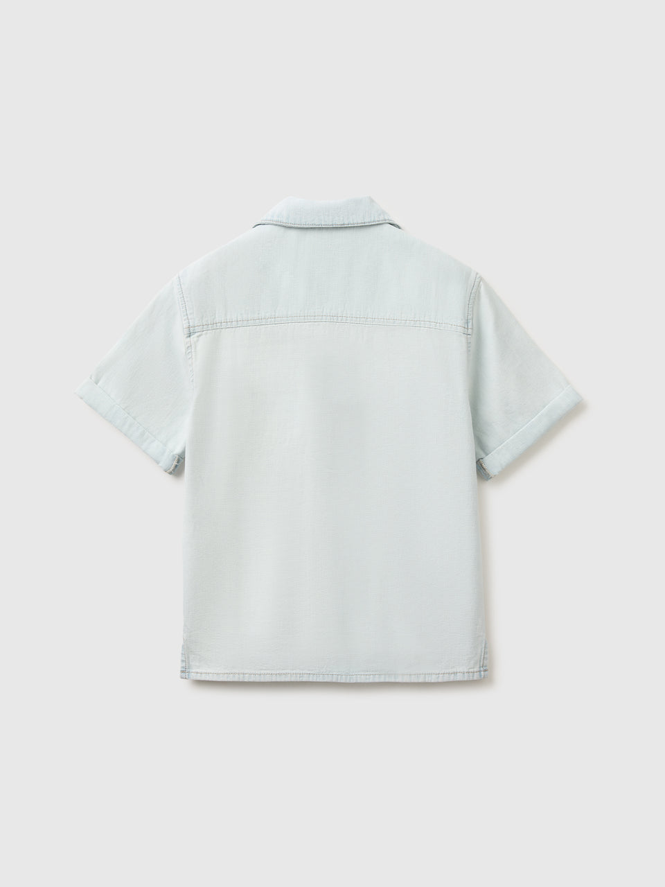 Short-sleeved denim shirt - ucb_image_BS