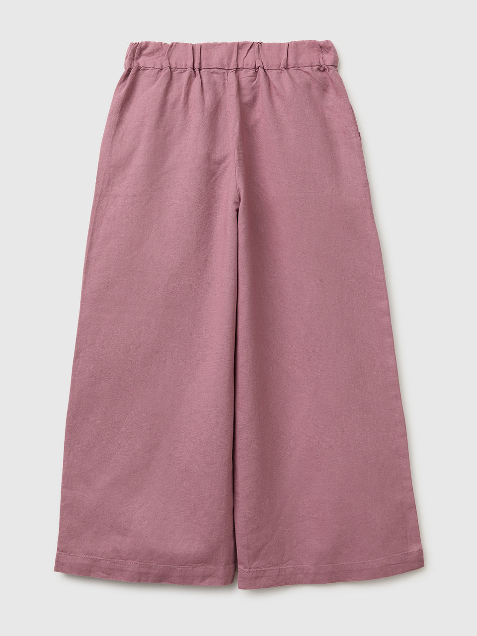 Linen blend trousers with sash - ucb_image_BS
