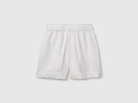 Shorts em linho puro com cordão de ajuste - ucb_image_BS