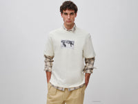 T-shirt relaxed fit com estampa em algodão orgânico - ucb_image_F