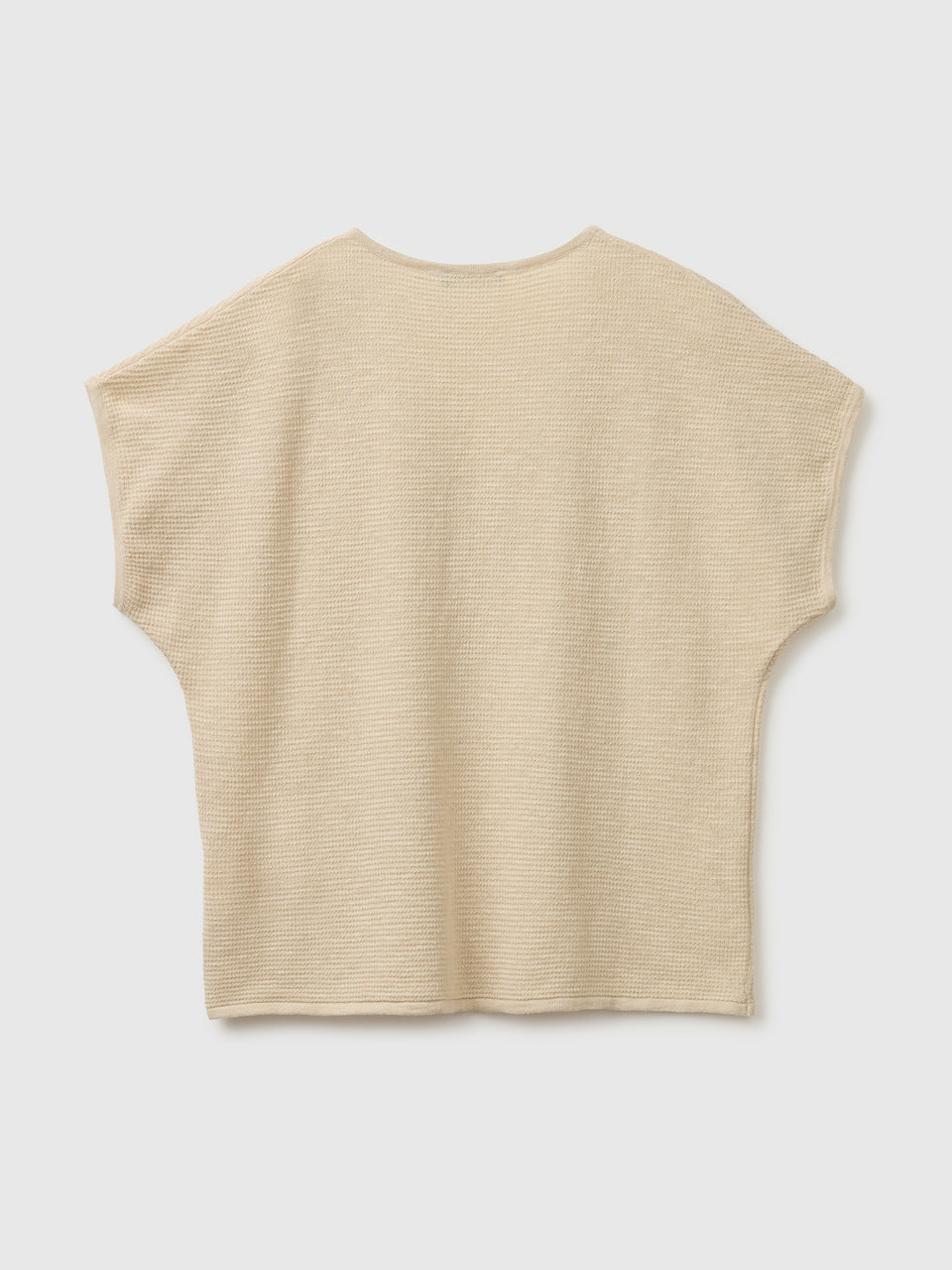 V-neck sweater in linen blend - ucb_image_BS