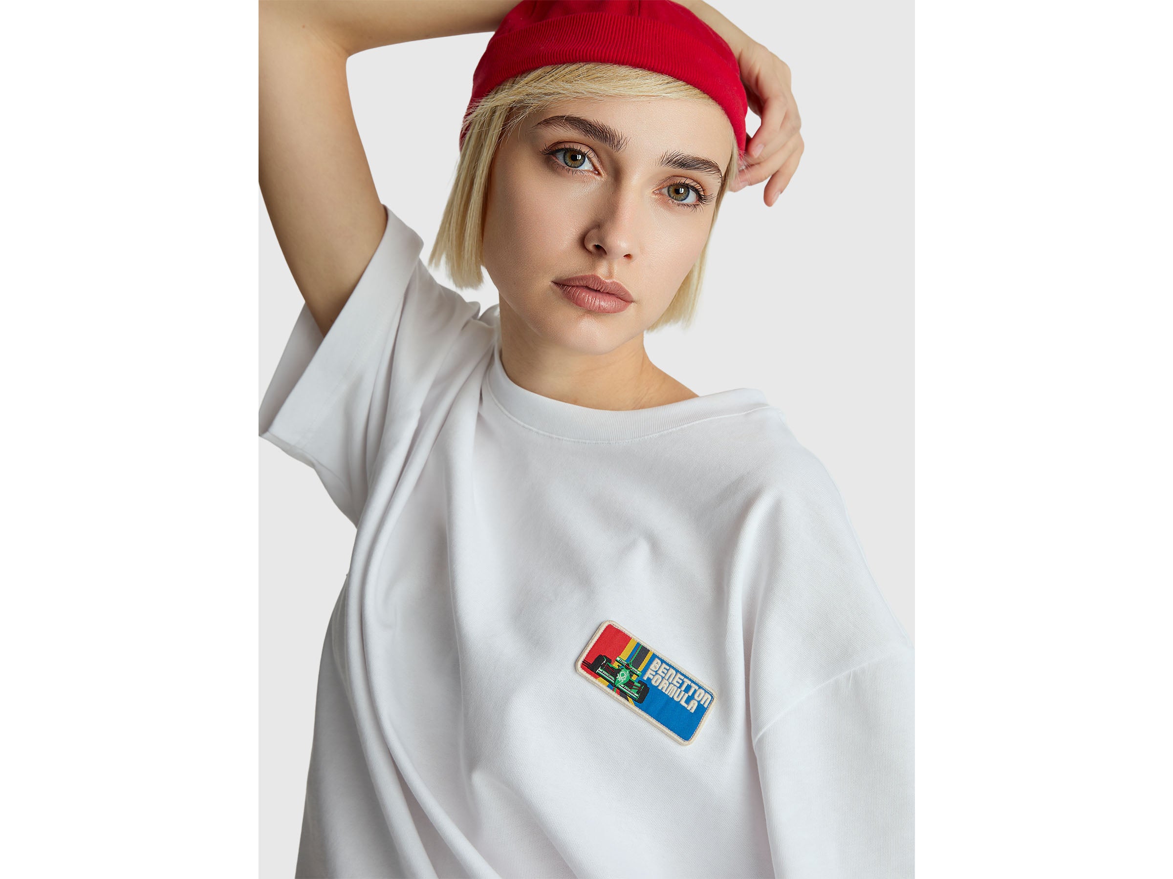 T-shirt Benetton Formula com estampa atrás - ucb_image_FY