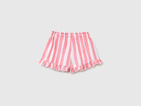 Printed shorts with ruffles - ucb_image_BS