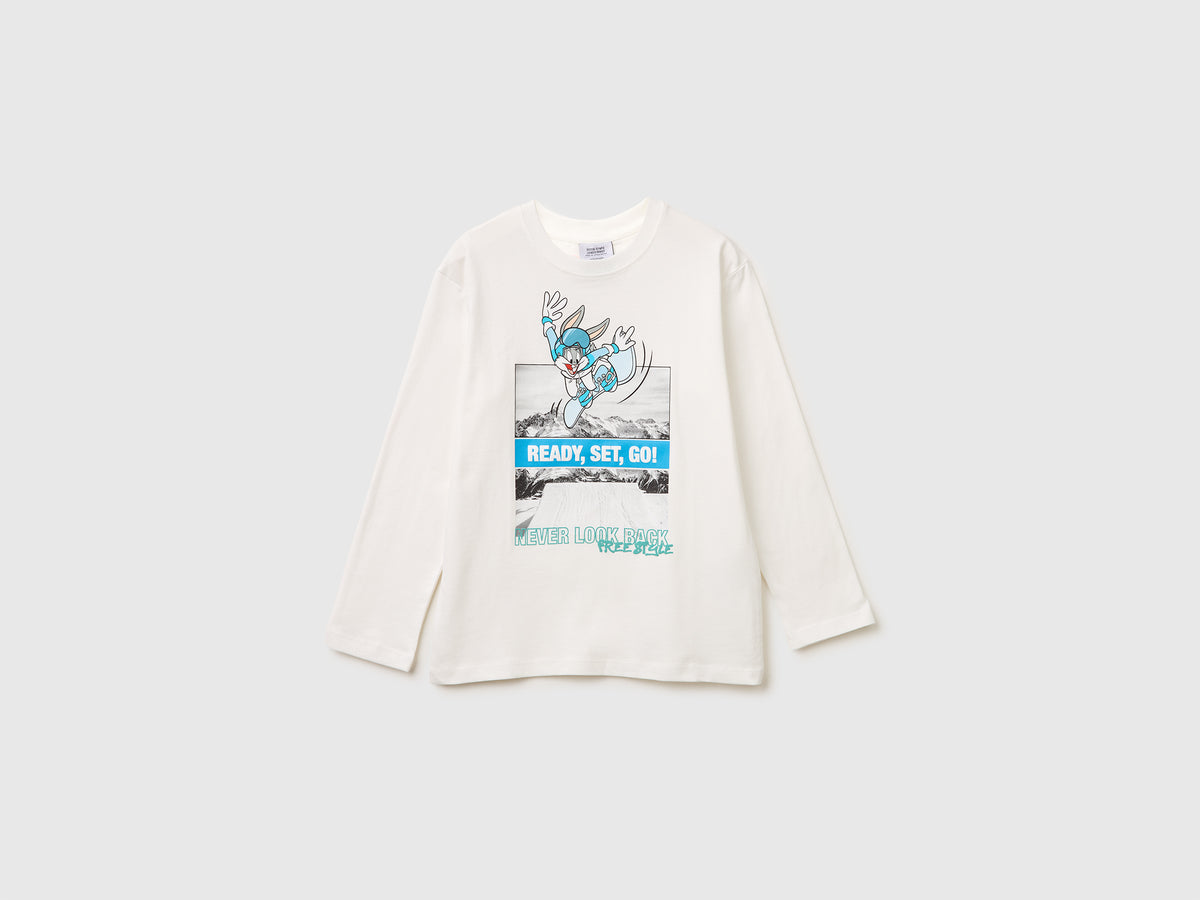 Looney Tunes x Olympic Collection cream t-shirt - ucb_image_FS