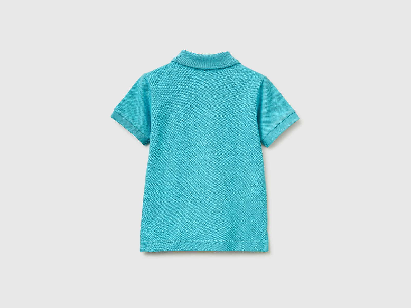 Short-sleeved polo in pure cotton - ucb_image_BS