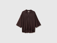 Polo de malha em mistura de viscose de bambu - ucb_image_FS