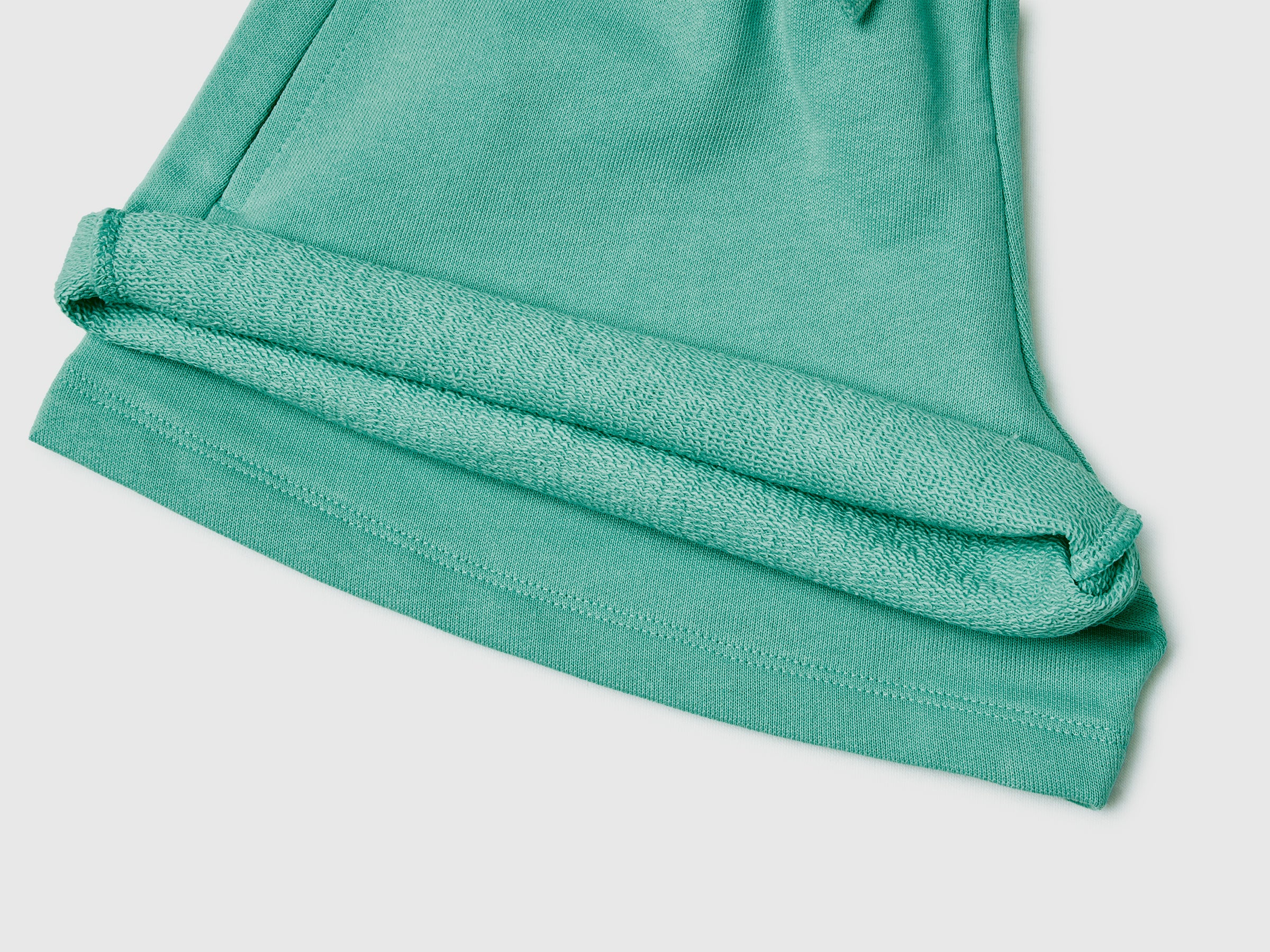 Shorts em felpo com cordão de ajuste - ucb_image_DS1