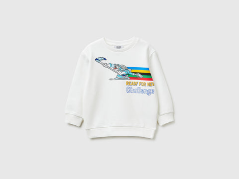 Looney Tunes x Olympic Collection cream sweatshirt - ucb_image_FS