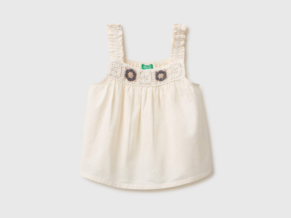 Top with macramé embroidery - ucb_image_FS
