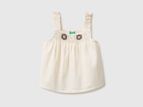 Top with macramé embroidery - ucb_image_FS