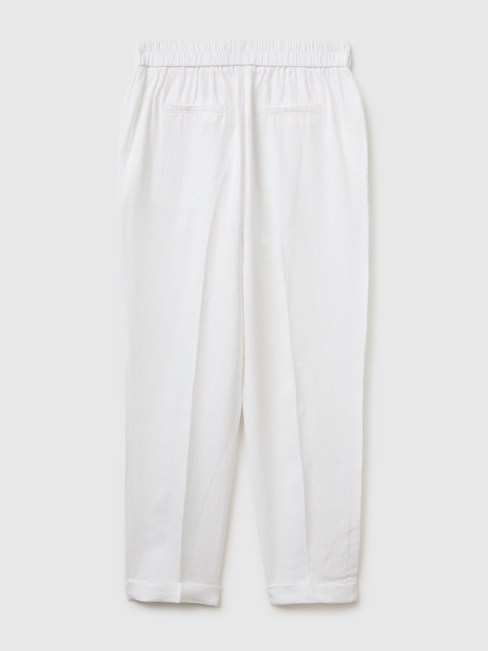 100% linen cigarette trousers - ucb_image_BS