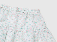Floral skirt in linen blend - ucb_image_DS1