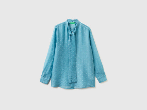 Camisa fluida com micro bolinhas - ucb_image_FS