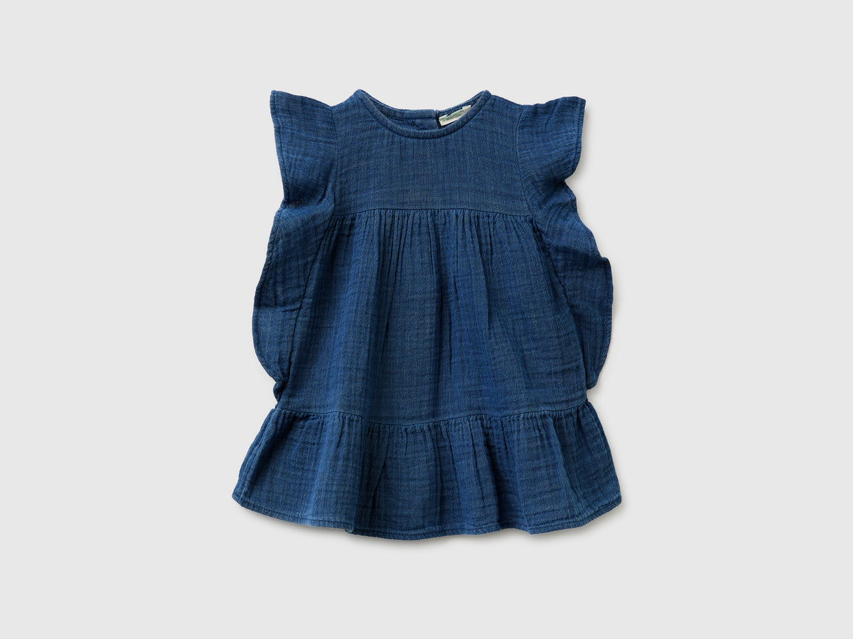 Vestido em gaze com folho - ucb_image_FS