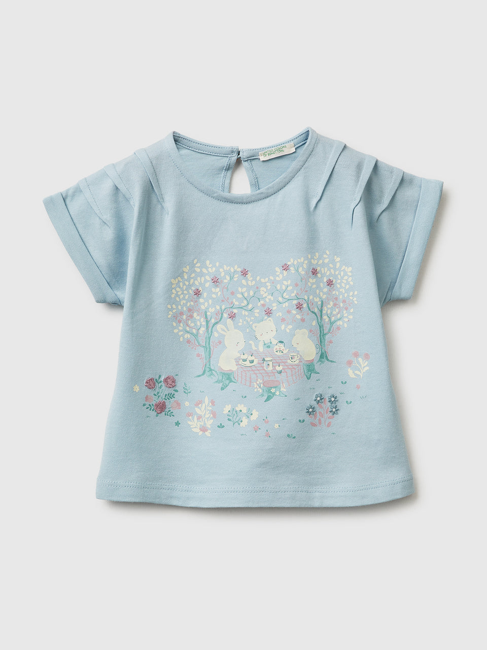 T-shirt with print and embroidery - ucb_image_FS