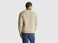 Stranger Things cardigan in pure wool - ucb_image_B