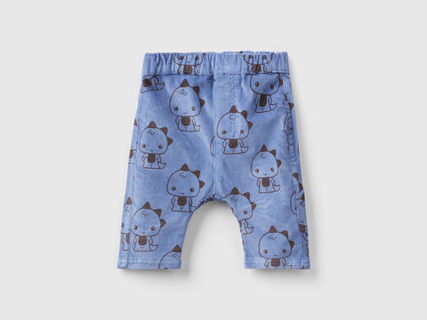 Calças baggy fit com estampa dinossauros - ucb_image_FS