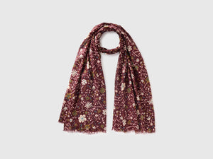 Bufanda de viscosa estampada