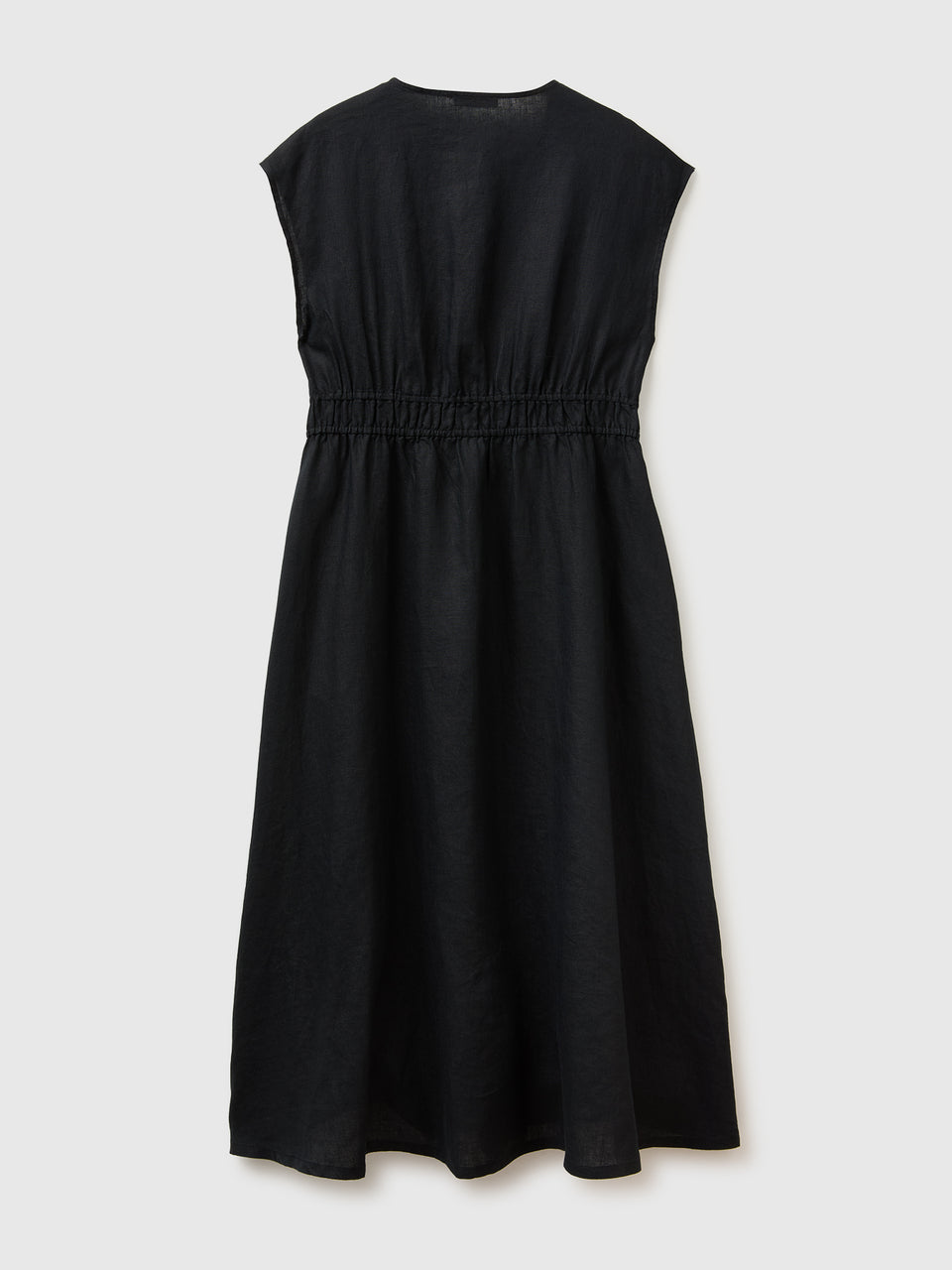 Flared dress in pure linen - ucb_image_BS