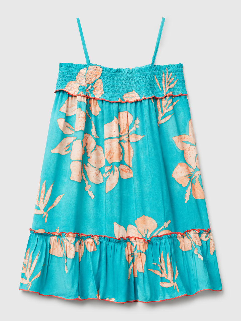 Vestido fluido com estampa de flores - ucb_image_BS