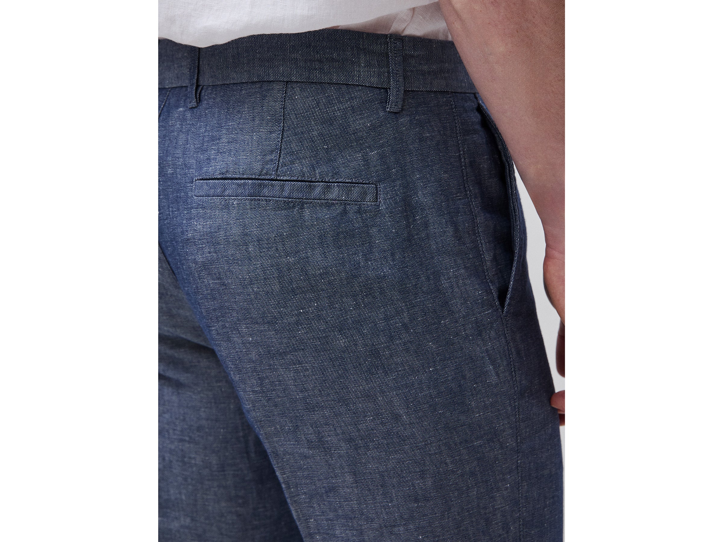 Chinos regular fit em mistura de linho - ucb_image_FY