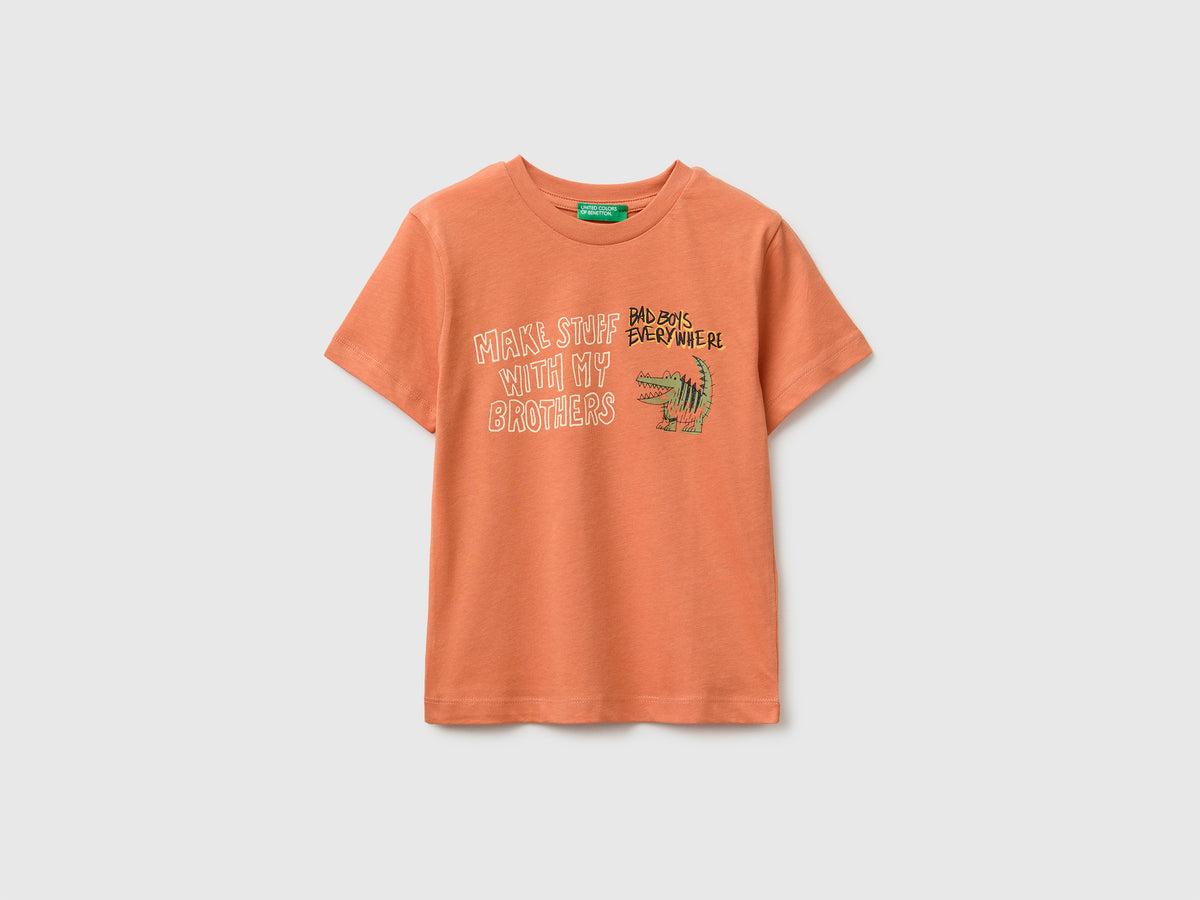Crew neck T-shirt with print - ucb_image_FS
