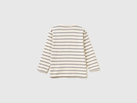 T-shirt às riscas com estampa - ucb_image_BS