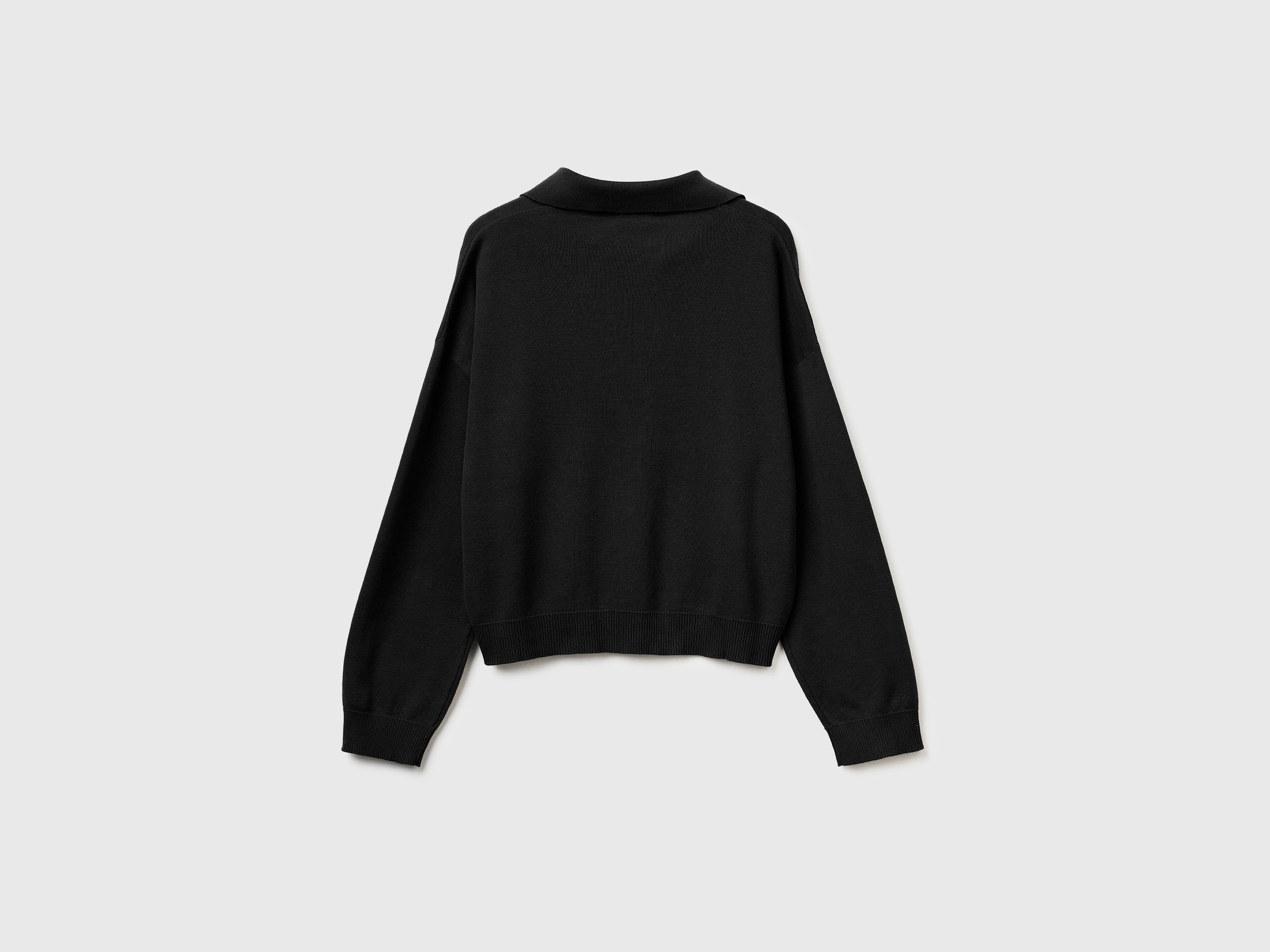 Premium cotton polo neck sweater - ucb_image_BS