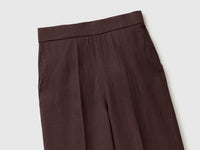Palazzo trousers in pure linen - ucb_image_DS1