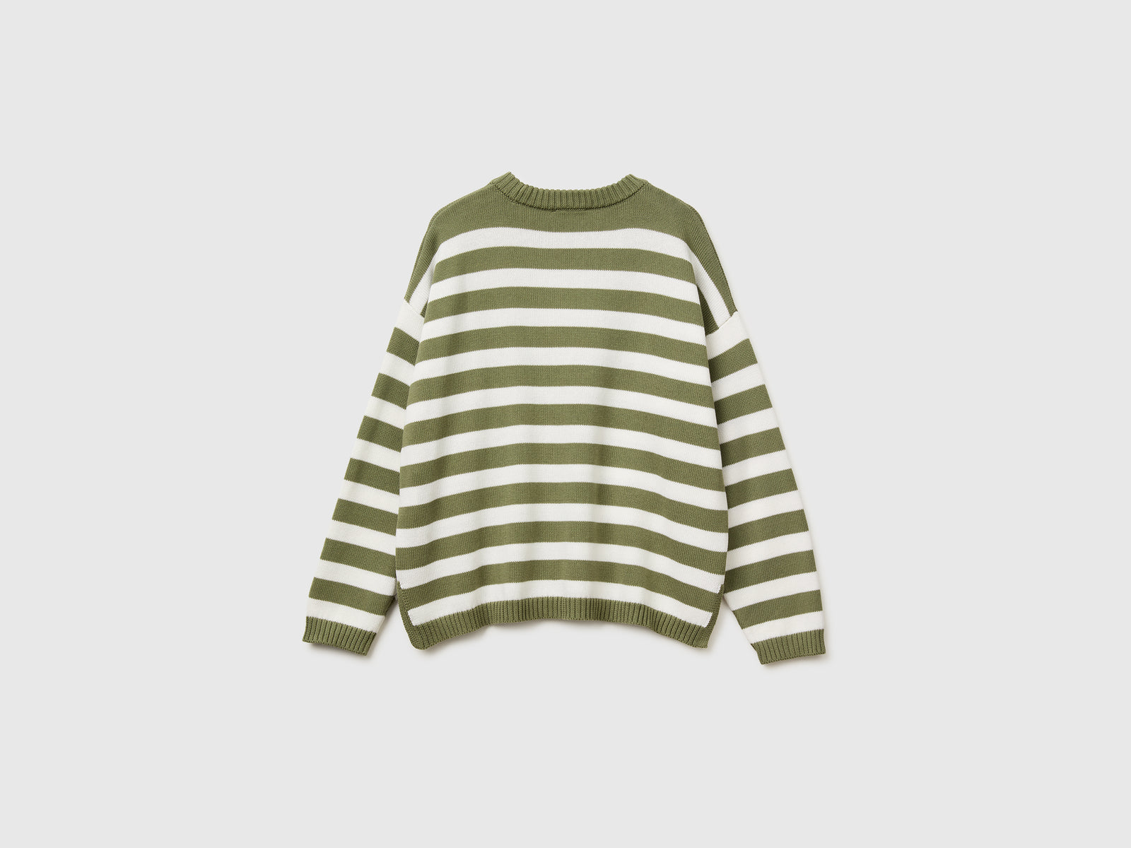 Camisola às riscas em algodão tricô - ucb_image_BS