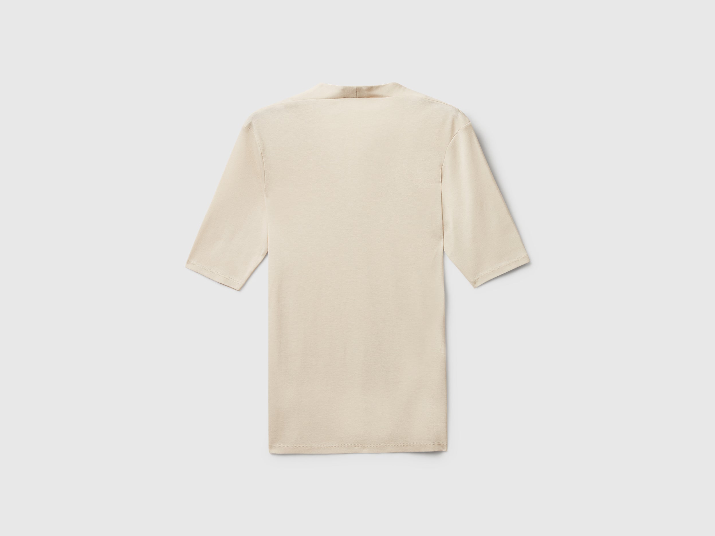 T-shirt slim fit em algodão de fibra longa - ucb_image_BS