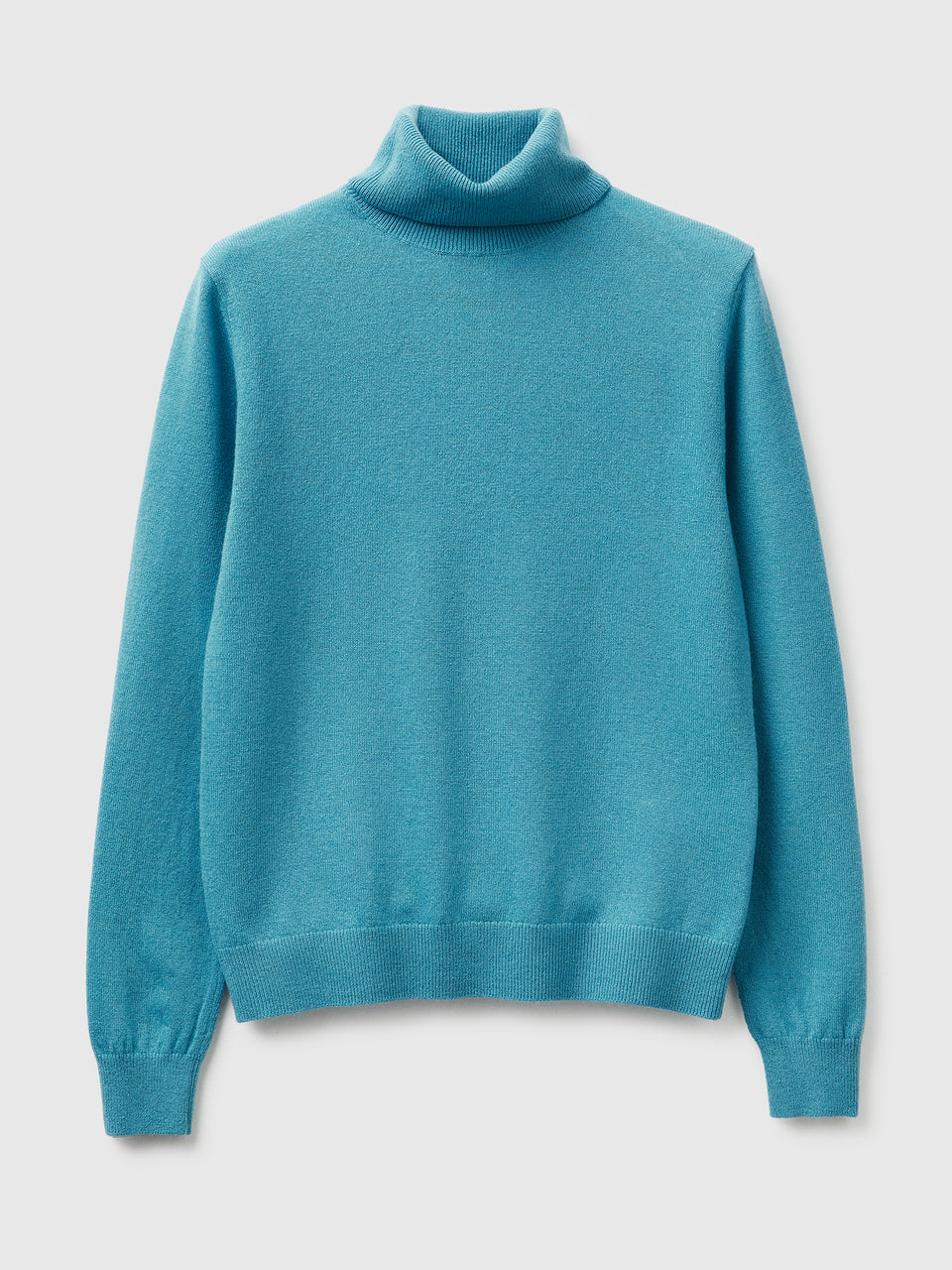 Camisola de gola alta papel de açúcar em pura lã Merino - ucb_image_FS