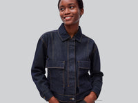 Casaco de jeans com bolsos grandes - ucb_image_FY
