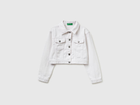 Cropped cotton jacket - ucb_image_FS