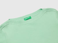 Sage green sweater with boat neck - ucb_image_DS1