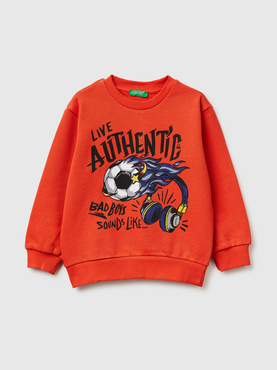 Oversized sweatshirt with print - ucb_image_FS
