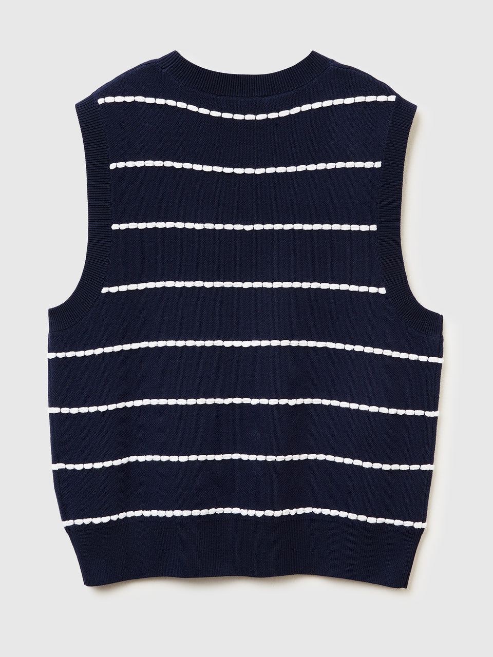 Colete jacquard em mistura de viscose - ucb_image_BS