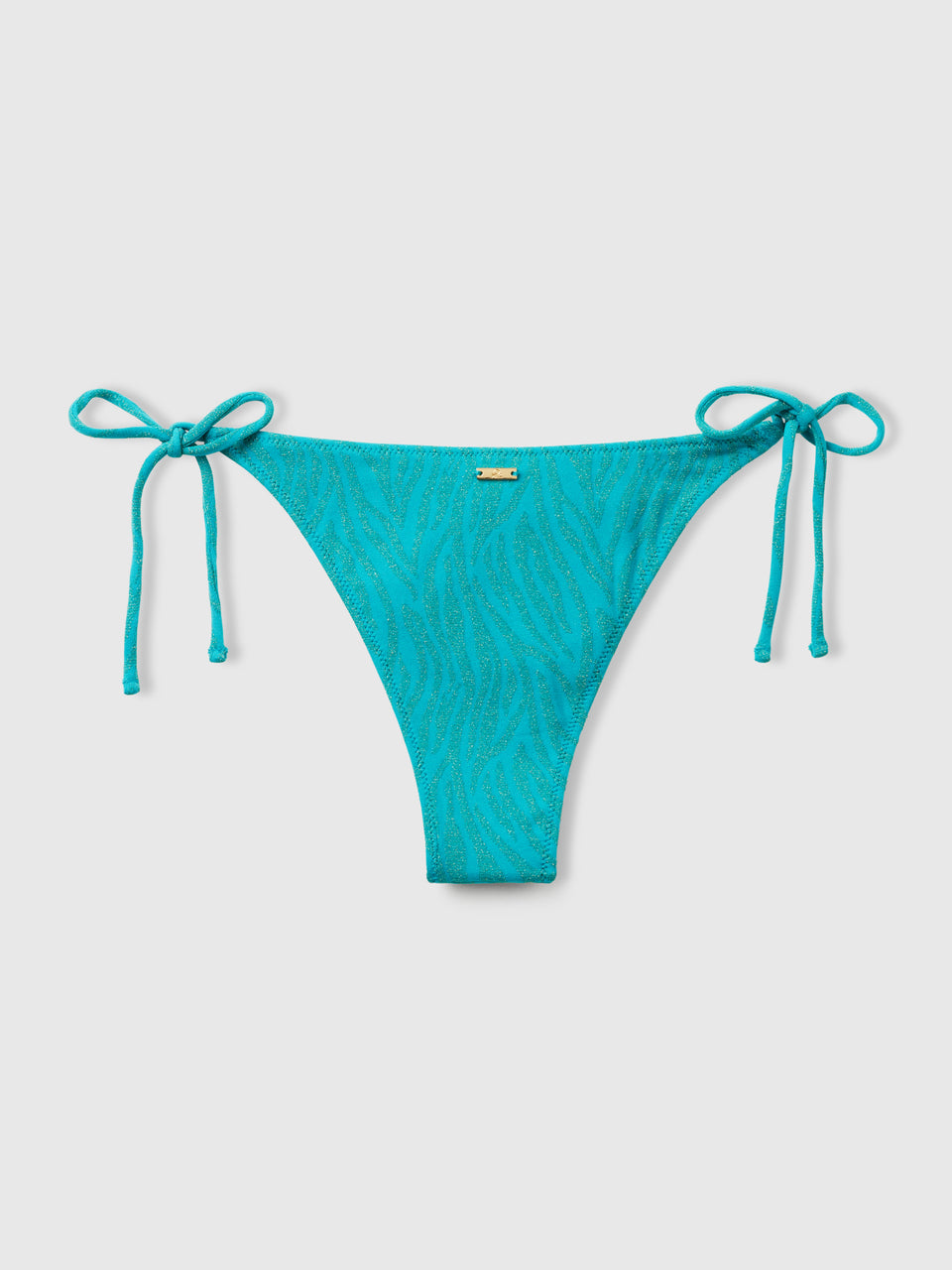Slip de biquíni animalier com lurex - ucb_image_BS