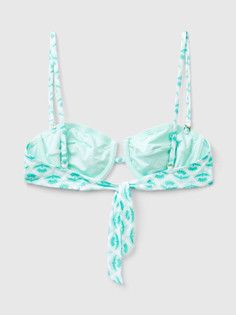 Bandeau de biquíni com estampa flores - ucb_image_BS